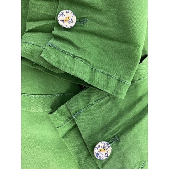 Daughters Of The Liberation Anthropologie Green Peak Lapel 3 Button Jacket XS - Picture 8 of 8
